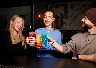 Cocktails at the amsterdam icebar